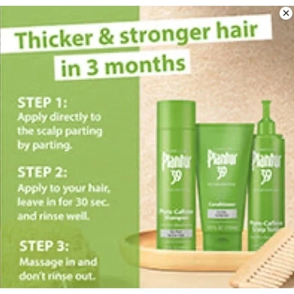 Plantur 39 Phyto-Caffeine Made For You 3-Step System‎ for Fine Brittle Hair NEW
